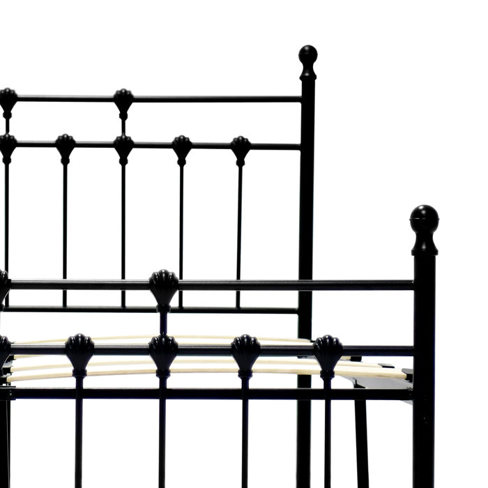 Canora Grey Metal Bed Frame Queen & Reviews Wayfair